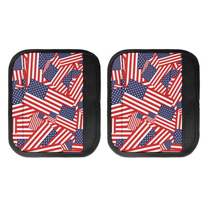 Independence Day USA Flag Pattern Print Handle Covers