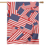 Independence Day USA Flag Pattern Print House Flag