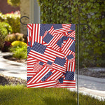 Independence Day USA Flag Pattern Print House Flag