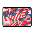 Independence Day USA Flag Pattern Print Kitchen Mat