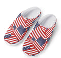 Independence Day USA Flag Pattern Print Mesh Casual Shoes