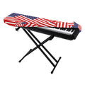 Independence Day USA Flag Pattern Print Piano Keyboard Cover