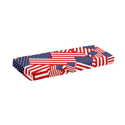 Independence Day USA Flag Pattern Print Piano Keyboard Cover