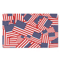 Independence Day USA Flag Pattern Print Polyester Doormat