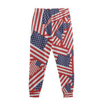 Independence Day USA Flag Pattern Print Sweatpants
