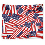Independence Day USA Flag Pattern Print Tapestry