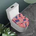 Independence Day USA Flag Pattern Print Toilet Lid Cover