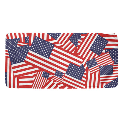 Independence Day USA Flag Pattern Print Towel