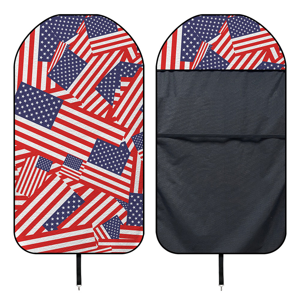 Independence Day USA Flag Pattern Print Waterproof Car Seat Cover