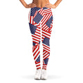 Independence Day USA Flag Pattern Print Women's Leggings