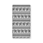 Indian Bohemian Elephant Pattern Print Baby Crib Sheet