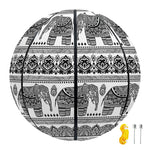 Indian Bohemian Elephant Pattern Print Basketball
