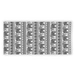 Indian Bohemian Elephant Pattern Print Beach Towel