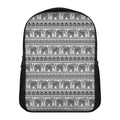 Indian Bohemian Elephant Pattern Print Casual Backpack