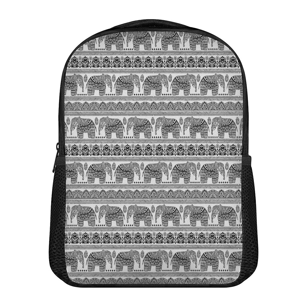Indian Bohemian Elephant Pattern Print Casual Backpack