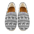 Indian Bohemian Elephant Pattern Print Casual Shoes
