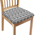 Indian Bohemian Elephant Pattern Print Chair Cushion Cover