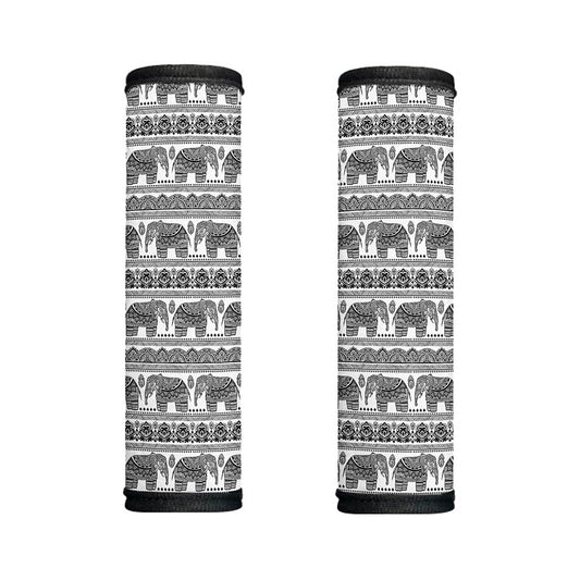 Indian Bohemian Elephant Pattern Print Handle Covers