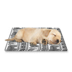 Indian Bohemian Elephant Pattern Print Pet Cooling Mat Cover