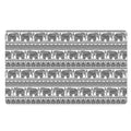 Indian Bohemian Elephant Pattern Print Polyester Doormat