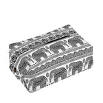 Indian Bohemian Elephant Pattern Print Rectangle Tissue Box Cover