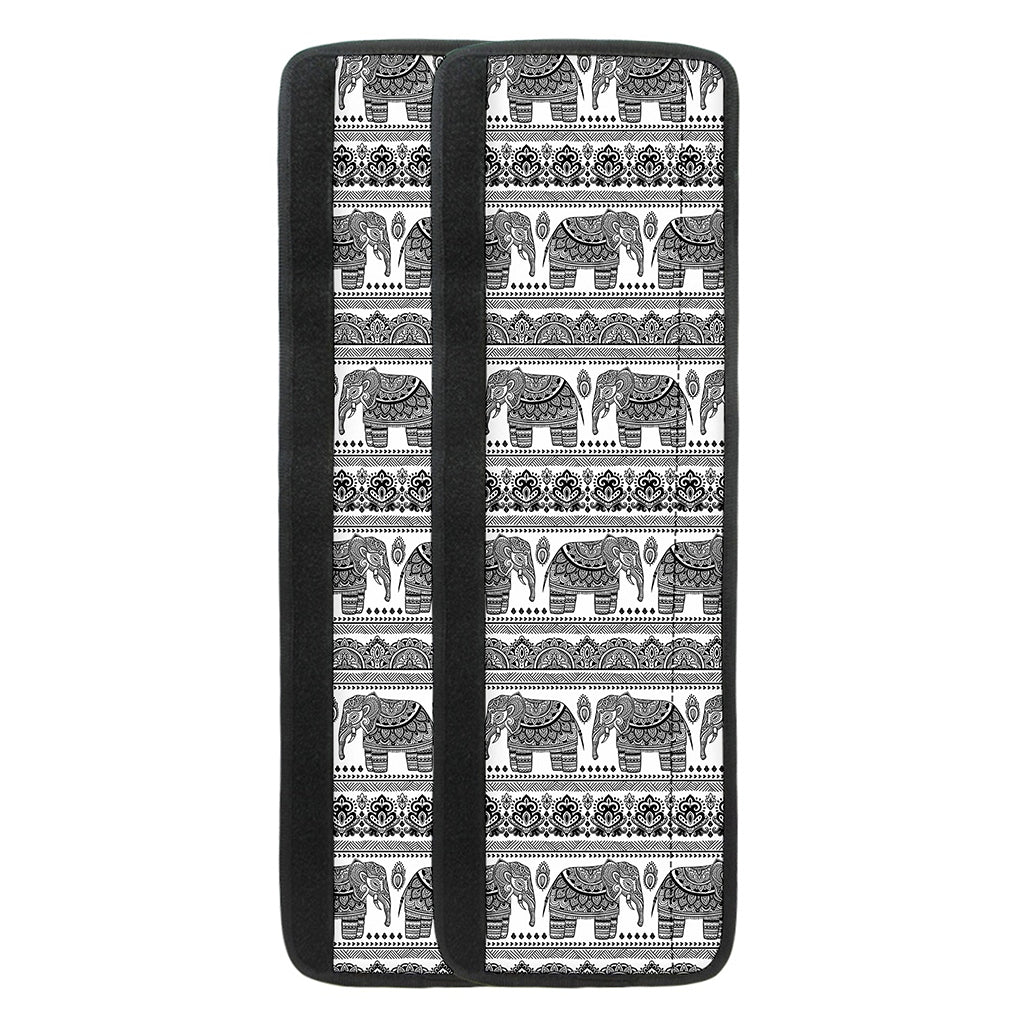 Indian Bohemian Elephant Pattern Print Refrigerator Handle Covers