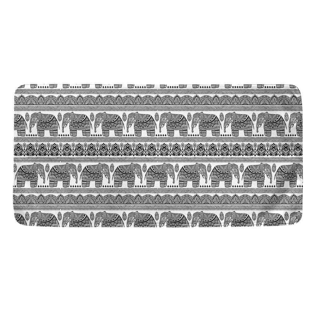 Indian Bohemian Elephant Pattern Print Towel