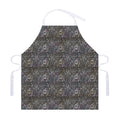 Indian Boho Elephant Pattern Print Adjustable Apron