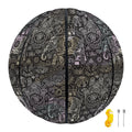 Indian Boho Elephant Pattern Print Basketball