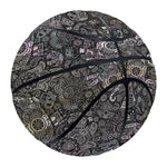 Indian Boho Elephant Pattern Print Basketball