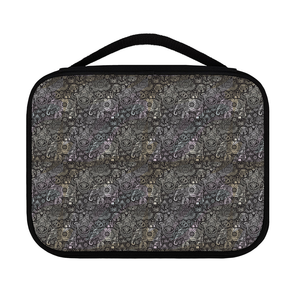 Indian Boho Elephant Pattern Print Classic Bible Case