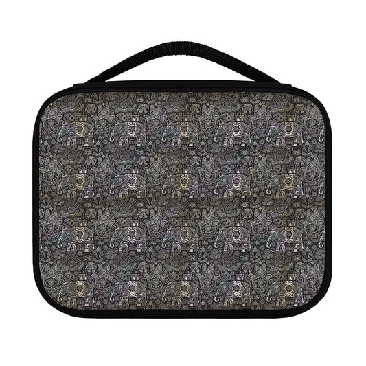 Indian Boho Elephant Pattern Print Classic Bible Case
