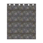 Indian Boho Elephant Pattern Print Curtain