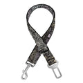 Indian Boho Elephant Pattern Print Dog Seat Belt