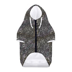 Indian Boho Elephant Pattern Print Dog Zip Up Hoodie