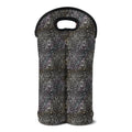 Indian Boho Elephant Pattern Print Double Neoprene Wine Tote