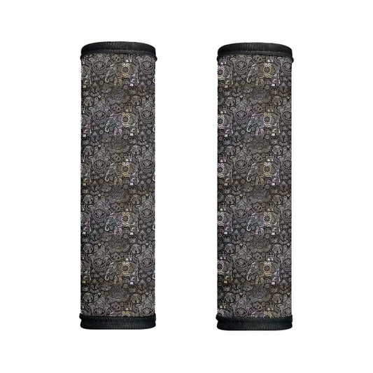 Indian Boho Elephant Pattern Print Handle Covers