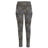 Indian Boho Elephant Pattern Print High-Waisted Pocket Leggings