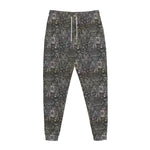 Indian Boho Elephant Pattern Print Jogger Pants
