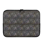 Indian Boho Elephant Pattern Print Laptop Sleeve