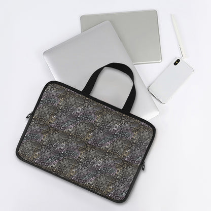 Indian Boho Elephant Pattern Print Laptop Sleeve With Handle