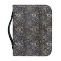 Indian Boho Elephant Pattern Print Leather Bible Cover