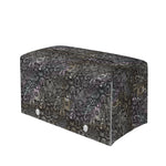 Indian Boho Elephant Pattern Print Leather Tissue Box Cover