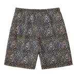 Indian Boho Elephant Pattern Print Men's Swim Trunks