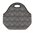 Indian Boho Elephant Pattern Print Neoprene Lunch Bag