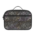 Indian Boho Elephant Pattern Print Portable Lunch Bag