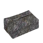 Indian Boho Elephant Pattern Print Rectangle Tissue Box Cover