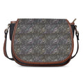 Indian Boho Elephant Pattern Print Saddle Bag
