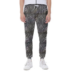 Indian Boho Elephant Pattern Print Scuba Joggers