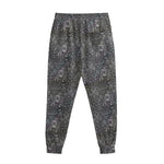 Indian Boho Elephant Pattern Print Sweatpants